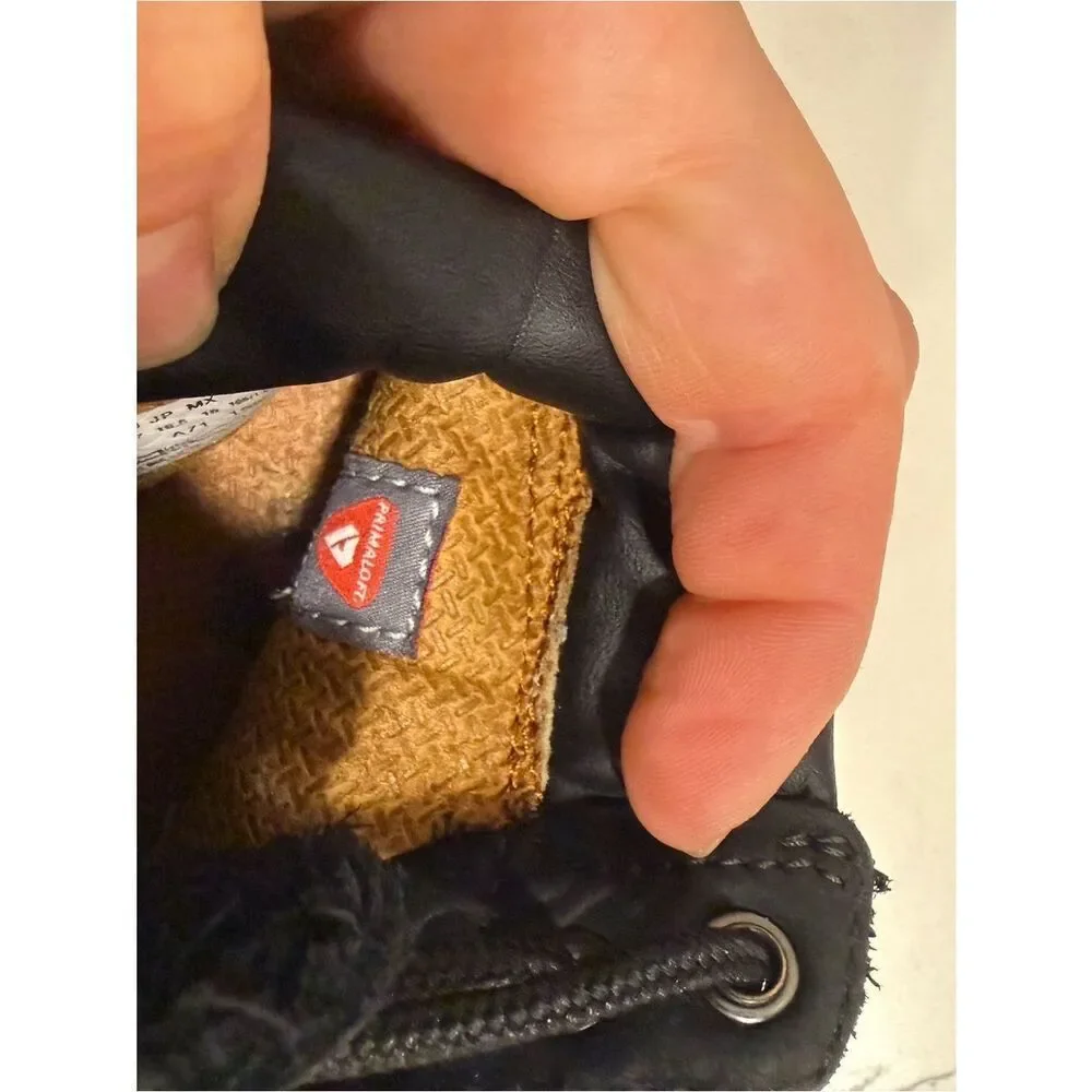 Timberland Waterproof PrimaLoft® Toddler Boots | Black Nubuck | Toddler Size 10